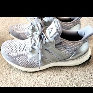 Mens Adidas NASA x UltraBoost DNA 'Halo Silver' FX7972 size 7